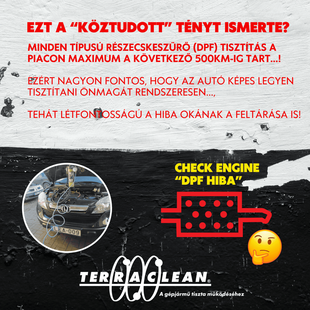részecskeszűrő tisztítás