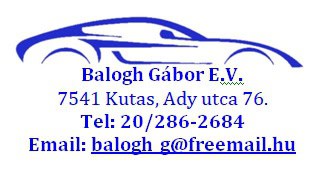 Balogh Gábor EV. TerraClean szerviz – DPF tisztítás és dízel motortisztítás Kutas telephelyén, professzionális eszközökkel.