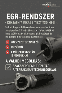 TerraClean EGR rendszer tisztítás