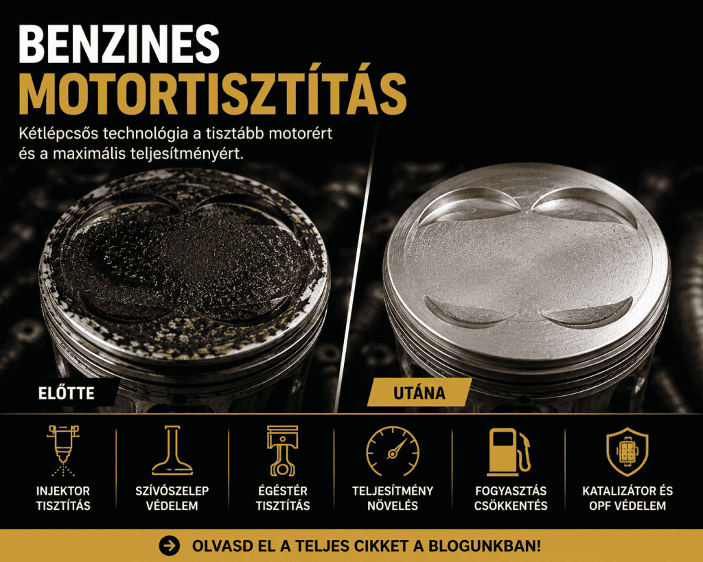 terraclean benzines motortisztítás